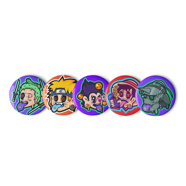 Trippy Anime Pins product image (1)