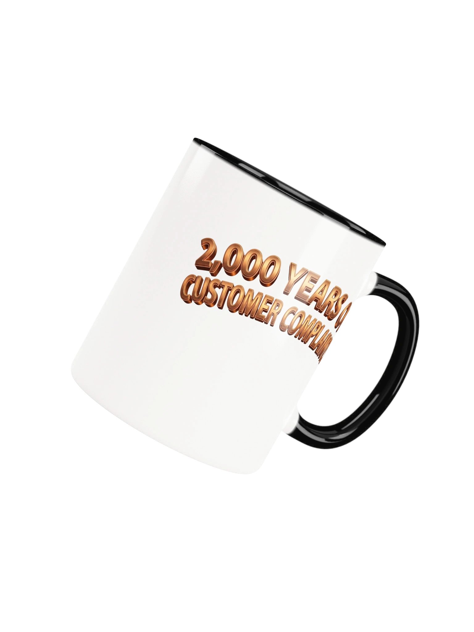 Lay it On Me Ceramic Mug with Color Inside product image (4)
