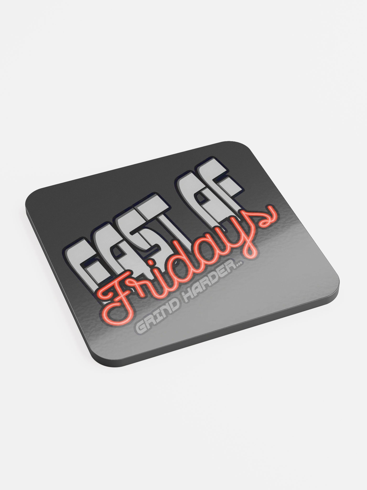 Fast AF Fridays Coaster product image (2)