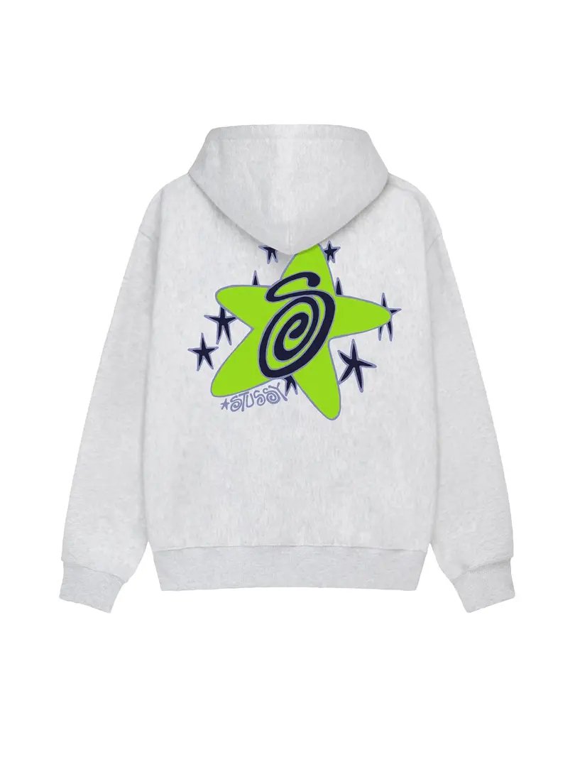 GALAXY HOODIE WHITE product image (1)