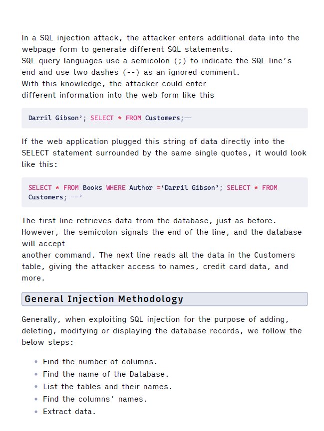 SQL Injection Cheat Sheets | V1 product image (2)