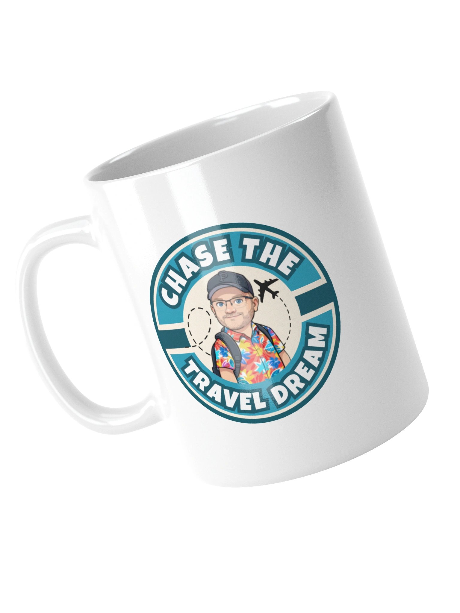 Chase The Travel Dream White Mug product image (10)