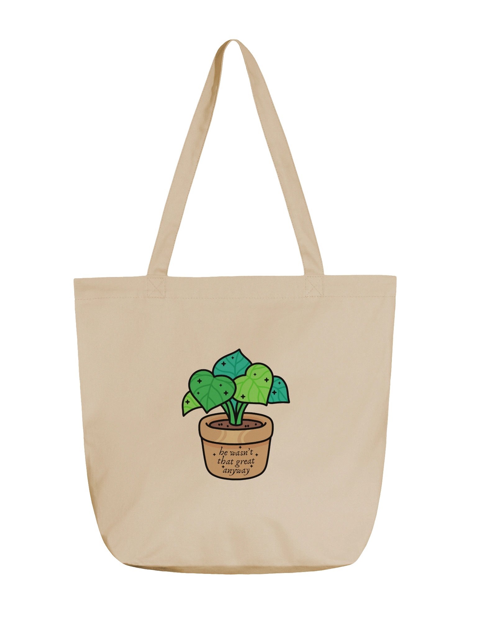 He Wasn't That Great Anyway Eco-Friendly Tote Bag product image (1)