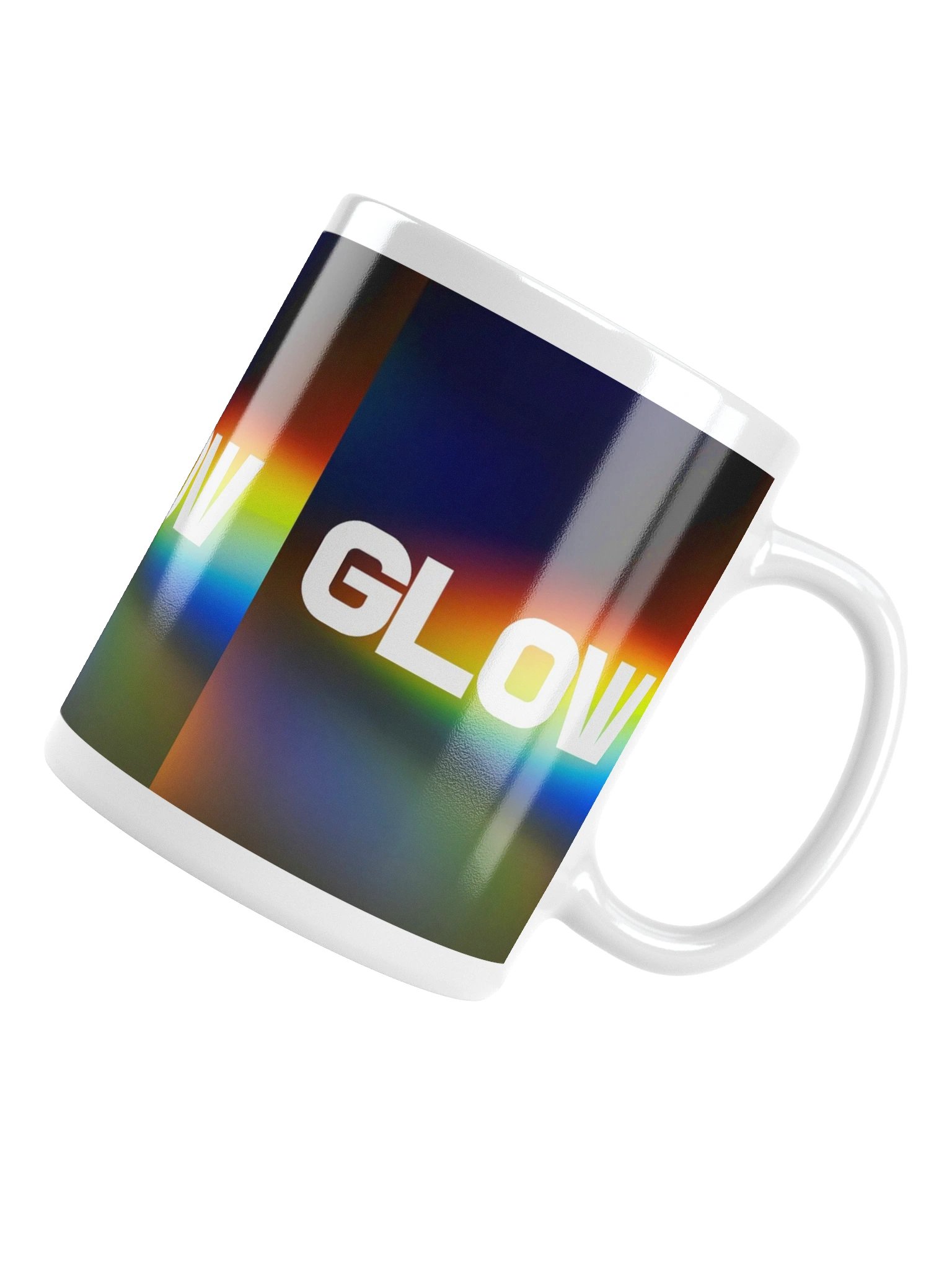 Glowing Gradient White Mug product image (12)
