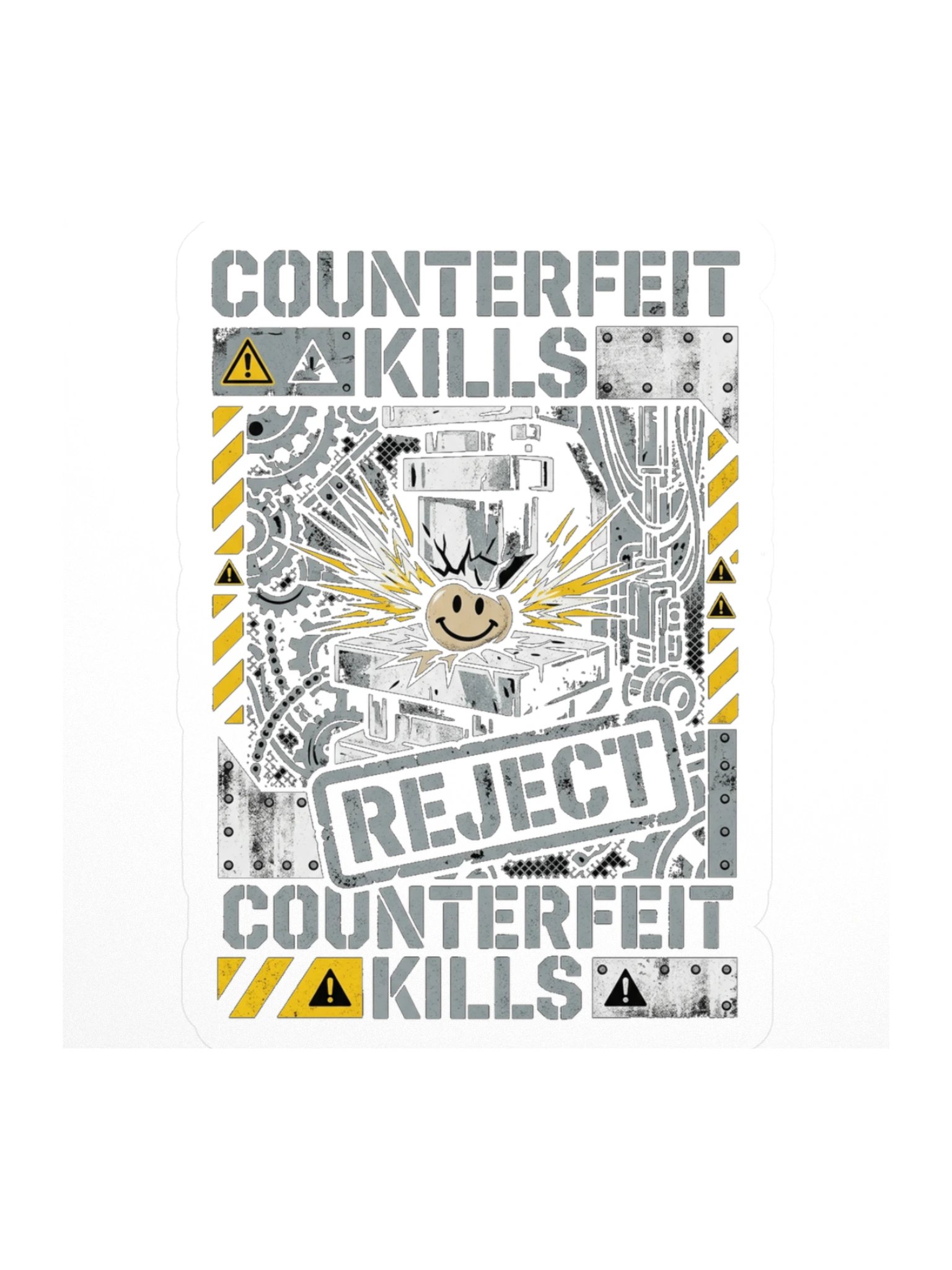 Counterfeit Press — Sticker product image (1)