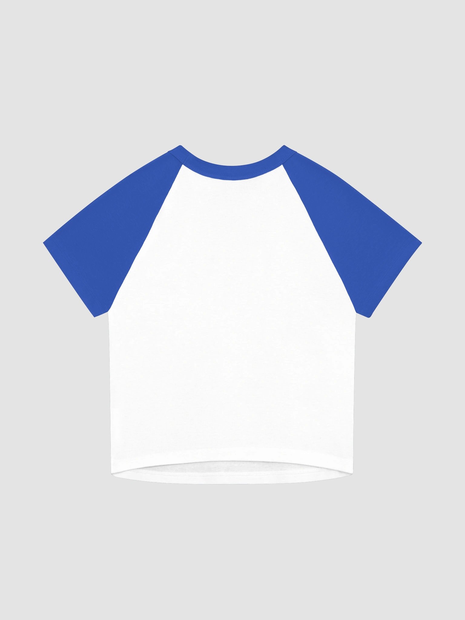 Jozzer Baseball Logo - Raglan Crop [Blue] product image (2)