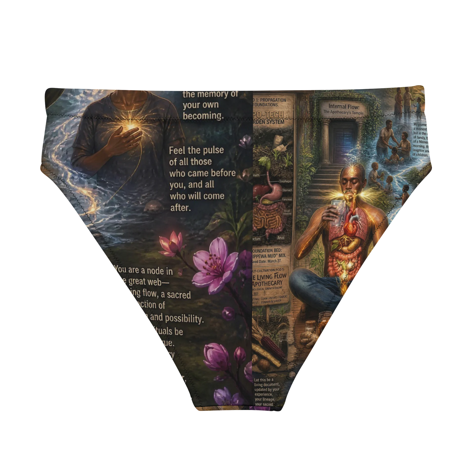 The Living Flow Apothecary High-Waisted Bikini Bottoms product image (2)