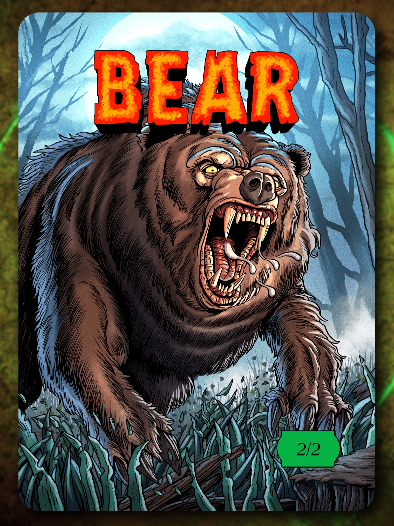 Bear 2/2 Full Art Token product image (1)