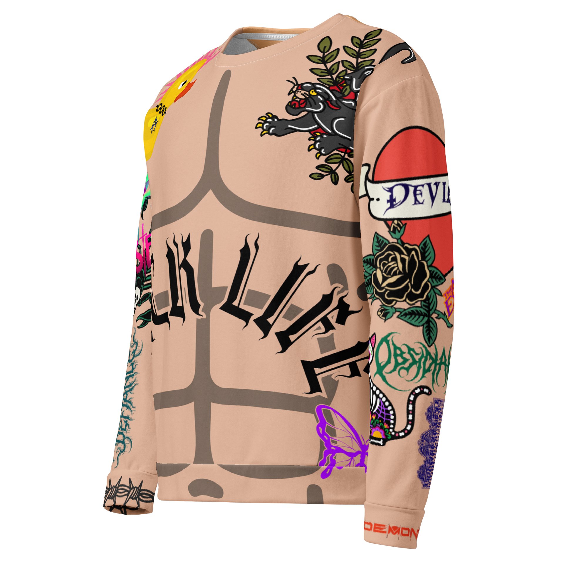 Odd Duck Collab Tattoo Sweater product image (3)