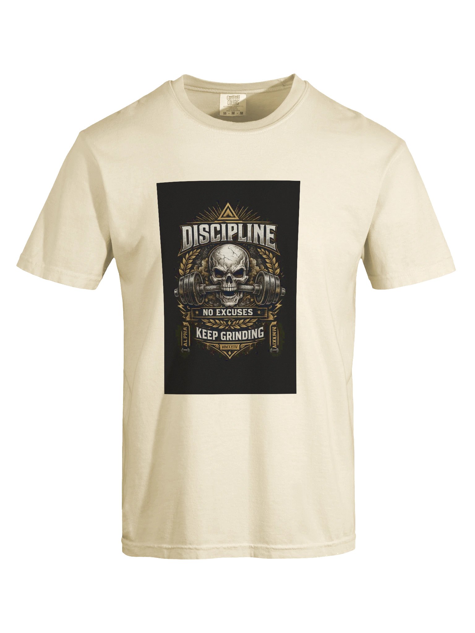 Discipline No Excuses Keep Grinding T-Shirt product image (5)