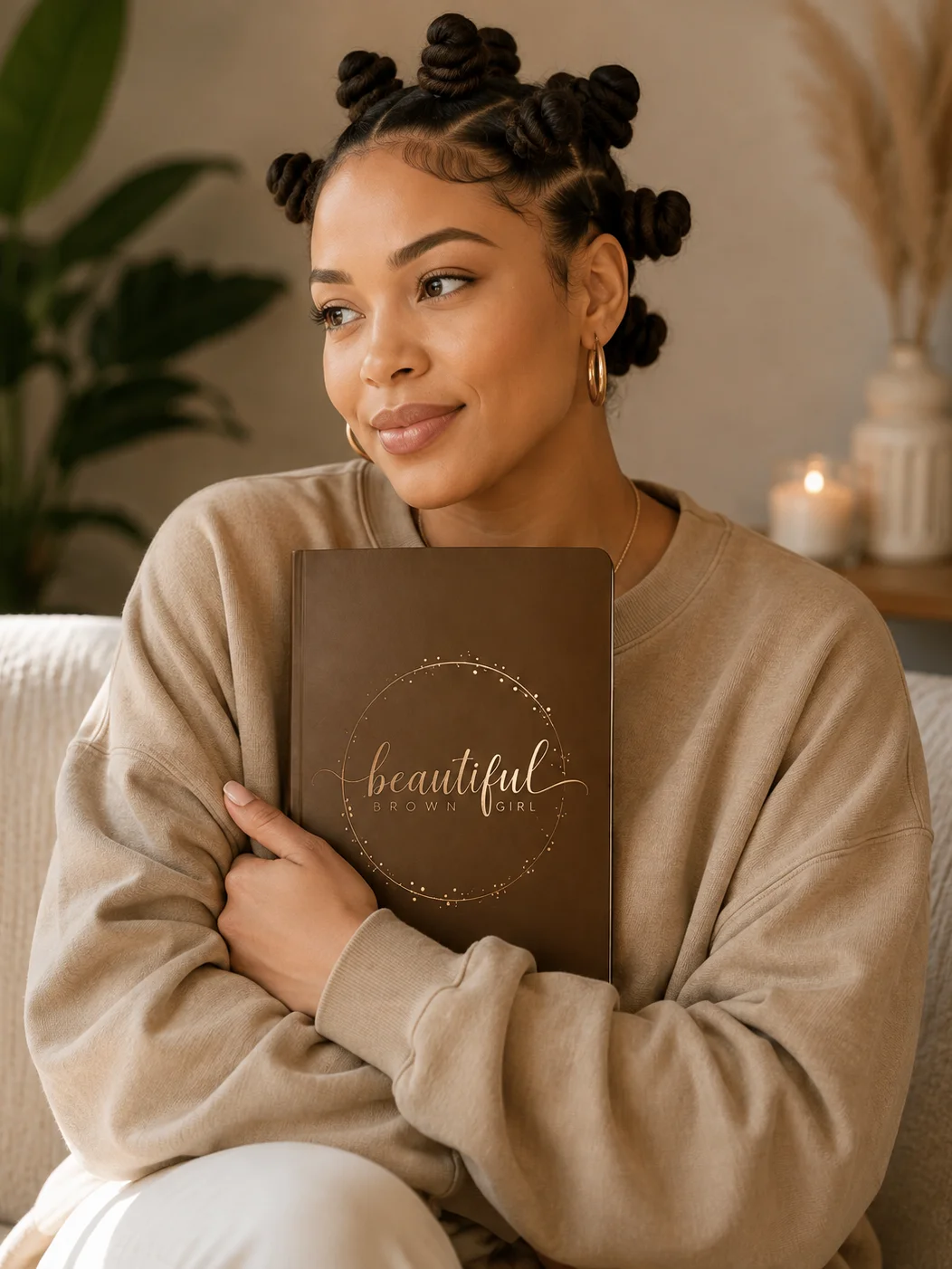 Beautiful Brown Girl Signature Journal product image (1)