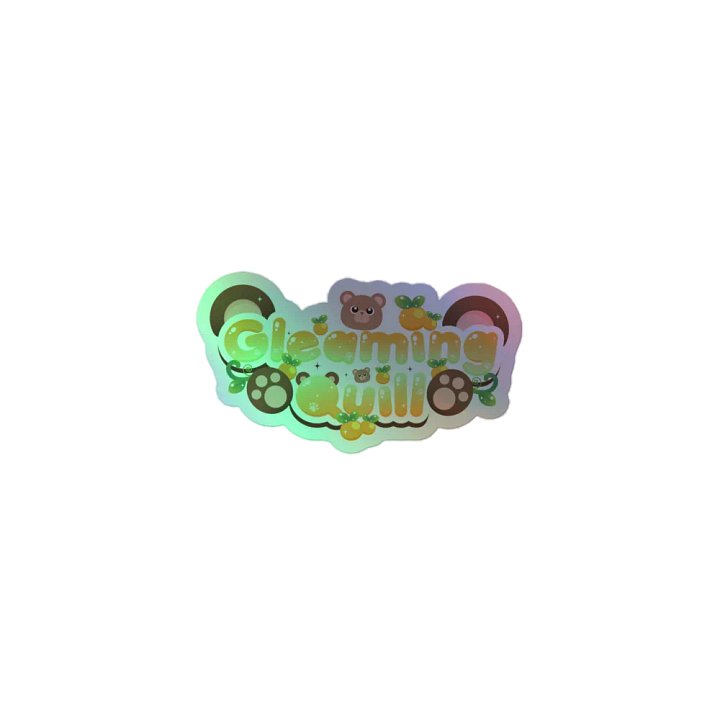 Holographic Logo Sticker product image (1)