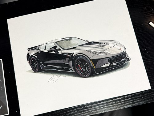 All finished with this one 💪🏼

Leave your thoughts 💭 in the comments! 

If you want YOUR car done, send a message! 

#corvett...