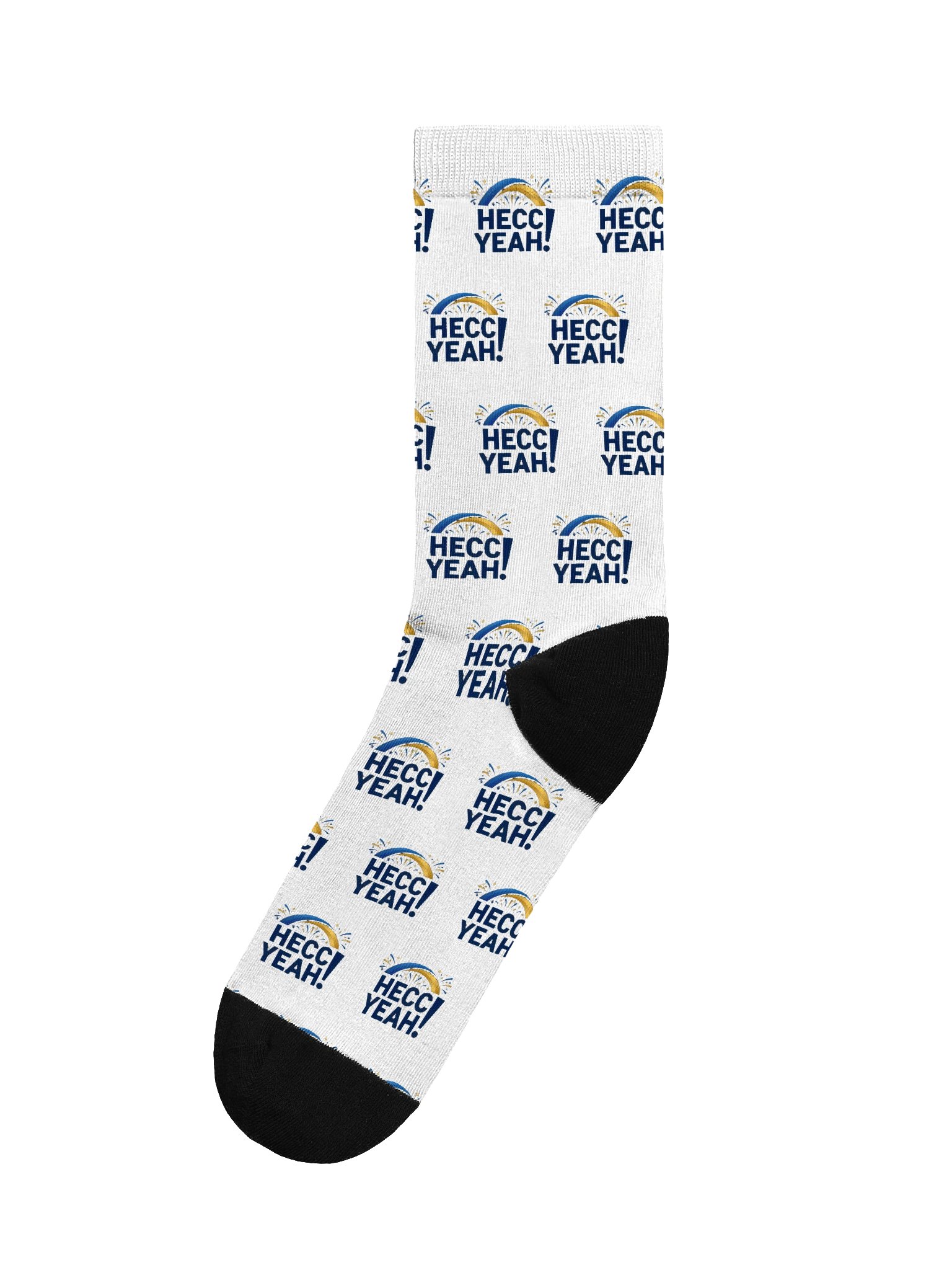 HECC YEAH Crew Socks product image (1)