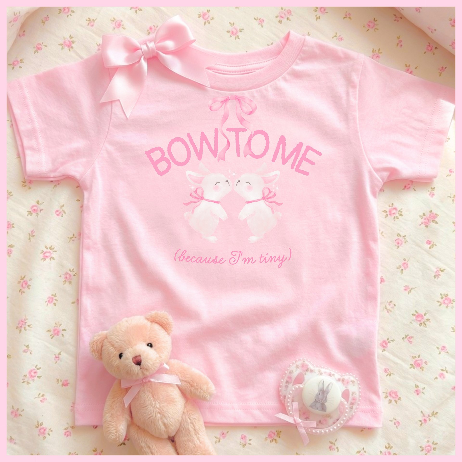 bow to me because I'm tiny Tee product image (1)