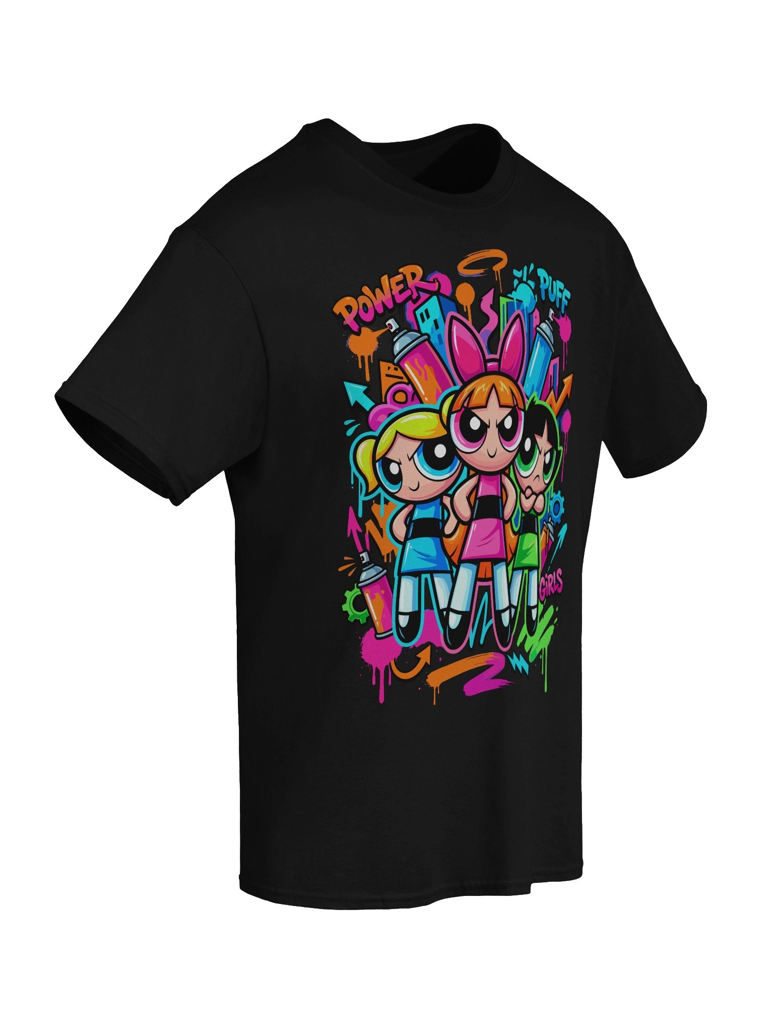 Power Puff Girls graffiti t-shirt product image (64)