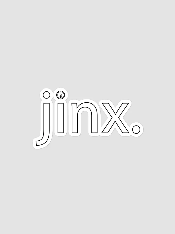 Jinx Light Kiss Cut Sticker product image (1)