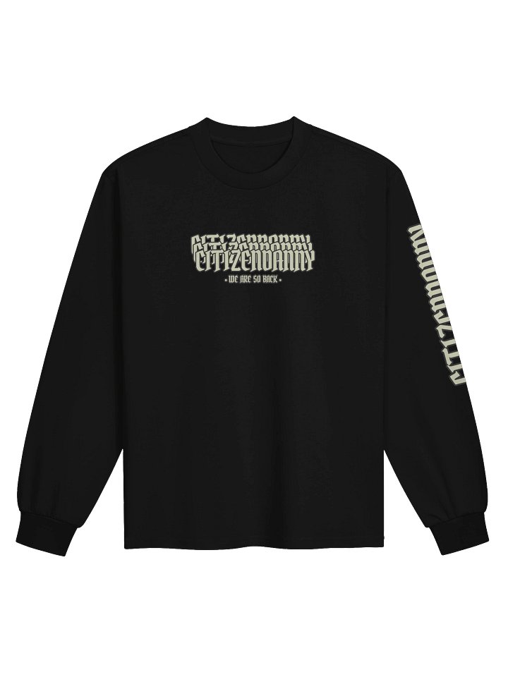 CITIZENDANNY "WE ARE SO BACK" LONGSLEEVE T-SHIRT product image (17)