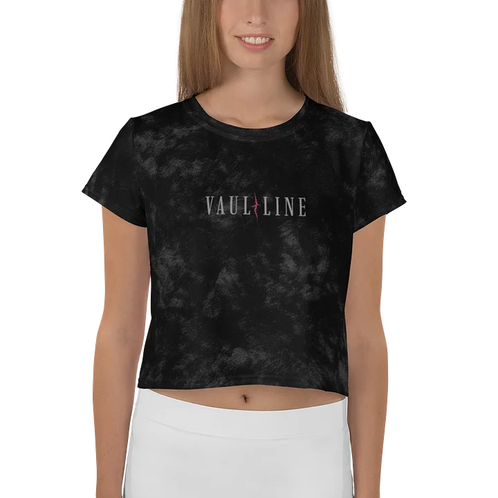 VAULTLINE Mineral Wash Crop Tee product image (2)
