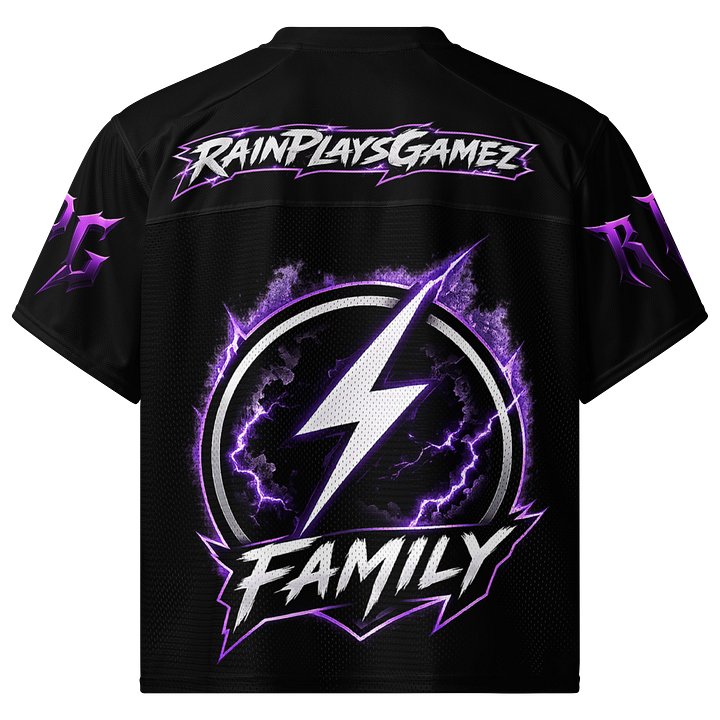 FAMILY Lightning All-Over Print Boxy Jersey product image (2)