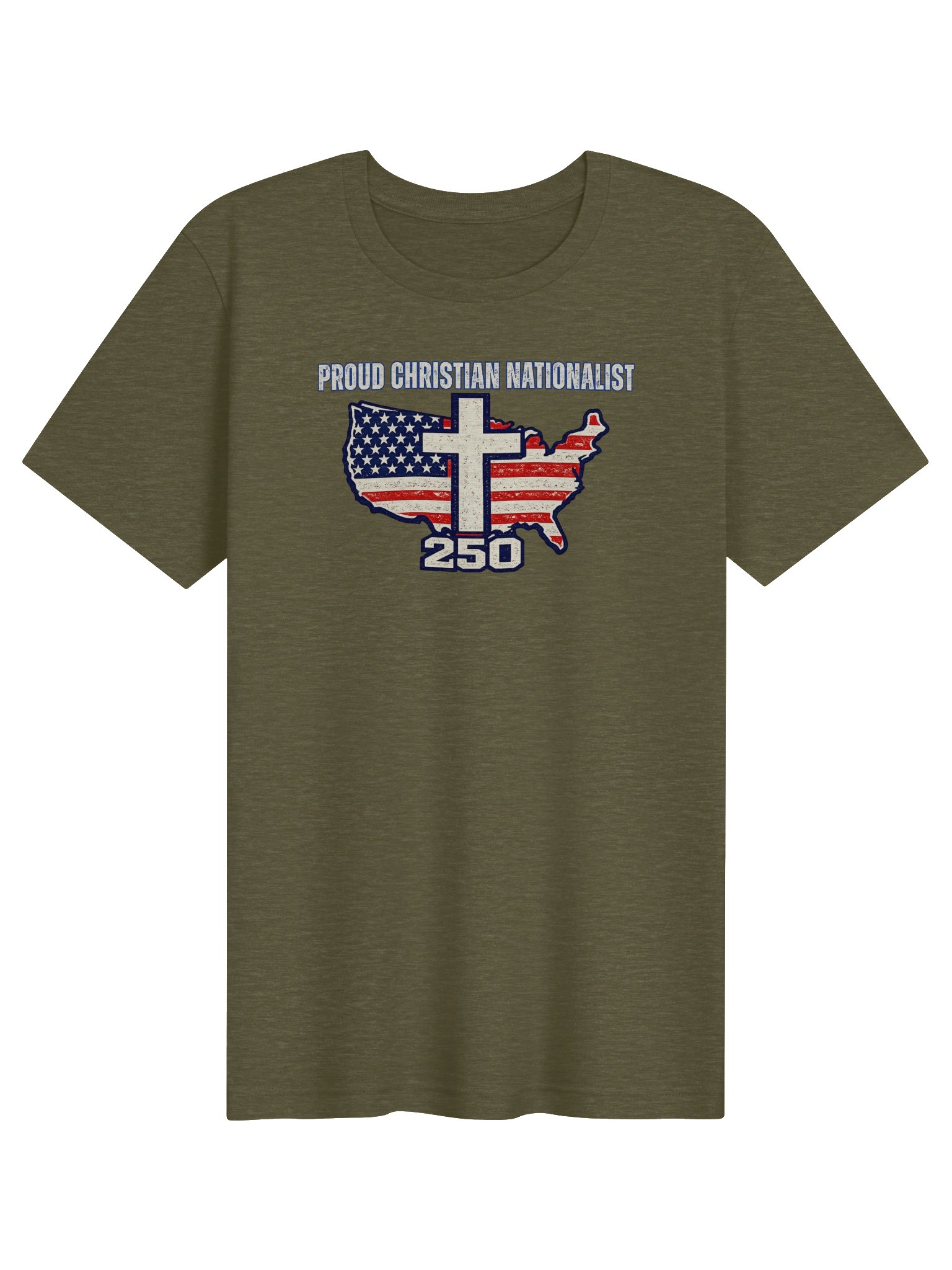 Proud Christian Nationalist - T-shirt product image (11)