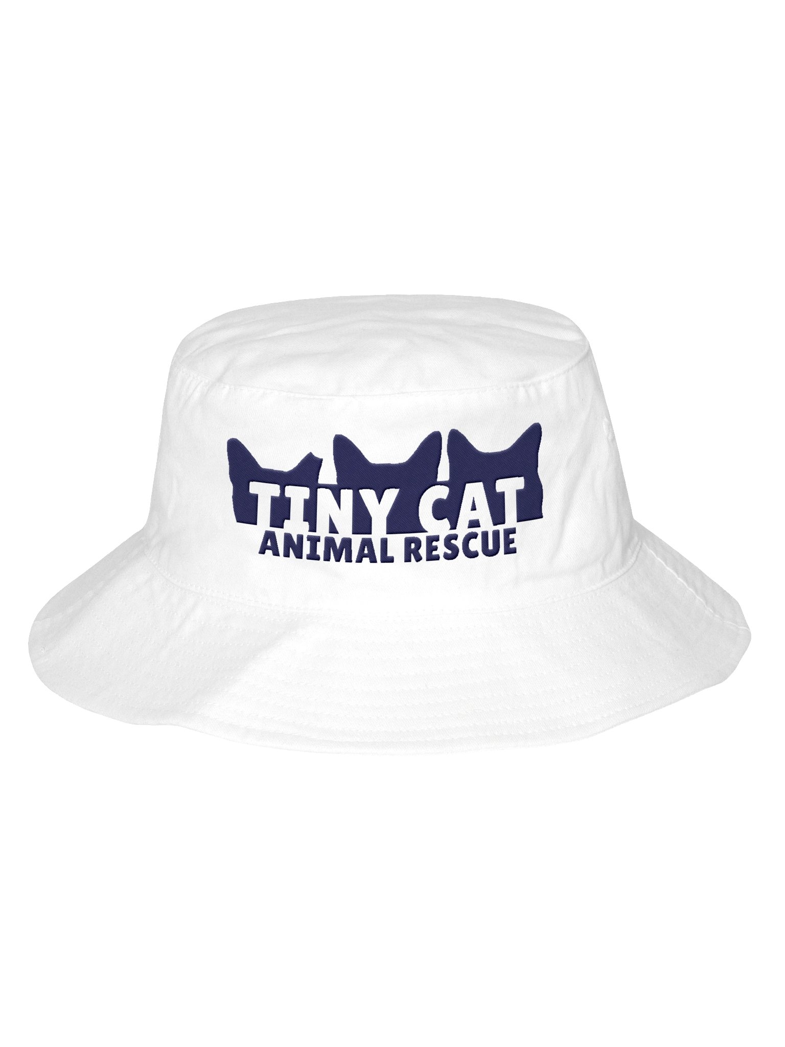 Tiny Cat Embroidered Bucket Hat product image (6)