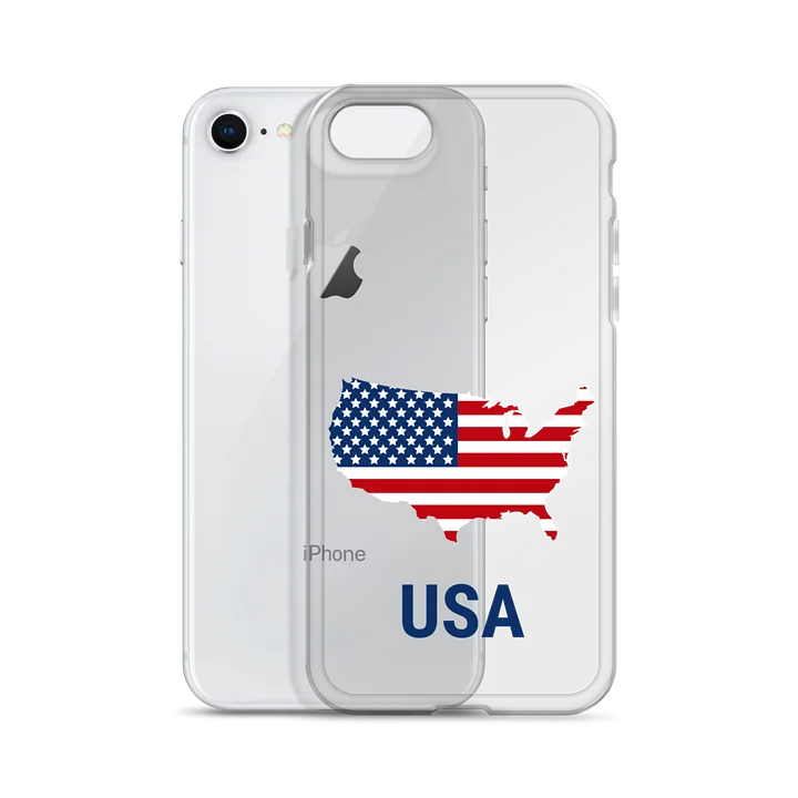 USA 2026 World Cup Flag iPhone Tough Case - USA Soccer Phone Cover - Dual Layer Protective Case product image (2)