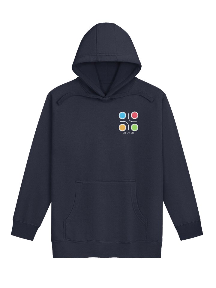 Sit By Me Hoodie - Navy Blue product image (1)