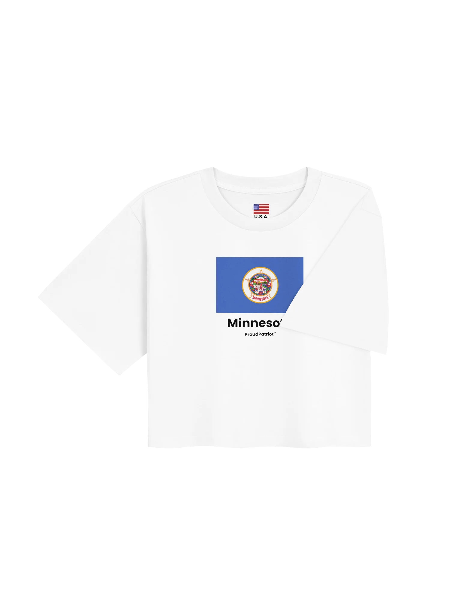 Minnesota Women's Classic Crop Tee product image (8)