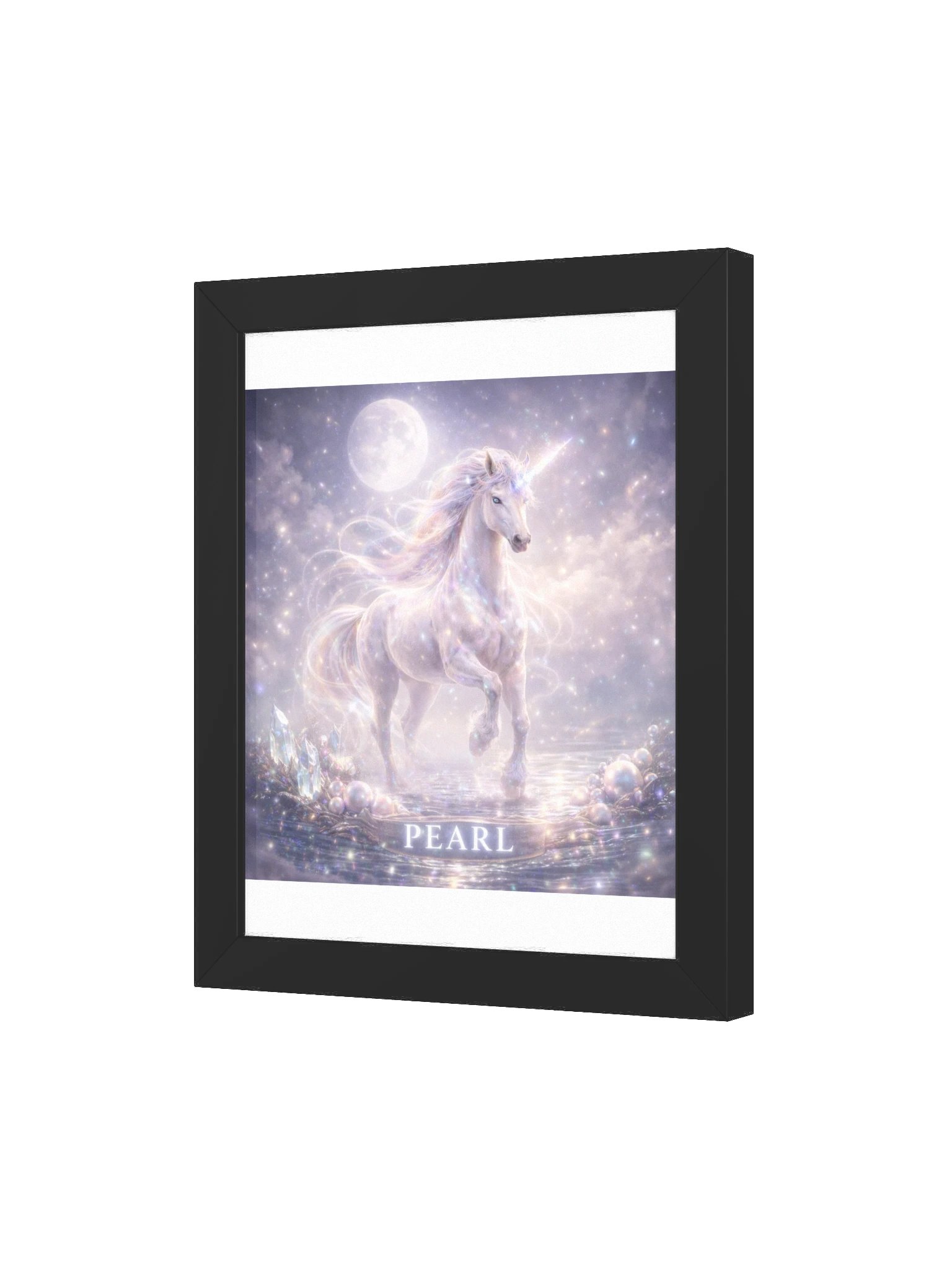 Pearl Unicorn Framed Poster product image (103)