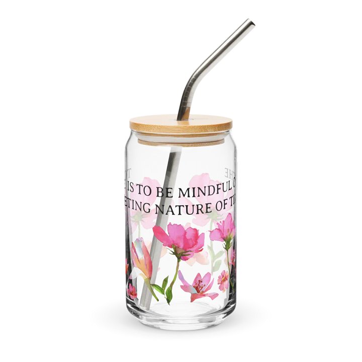 Seneca Quote Can-Shaped Glass product image (1)