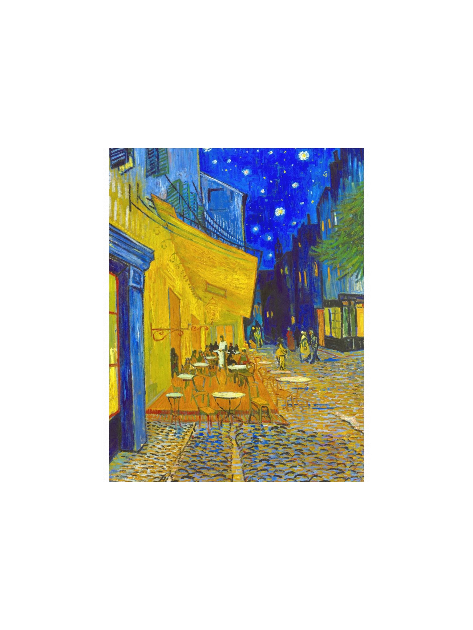 Café Terrace at Night — Small Poster product image (1)