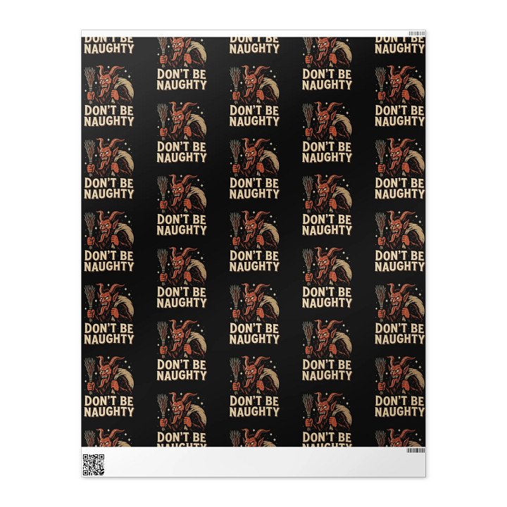 KRAMPUS Wrapping Paper product image (2)