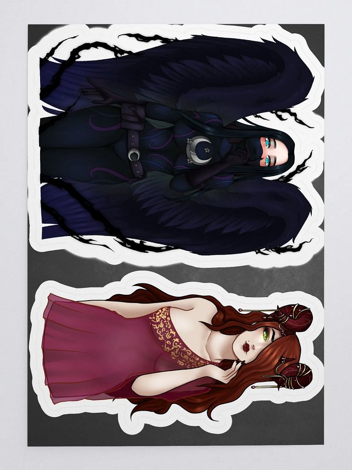 Night Angel & Lilith Sticker Sheet product image (2)