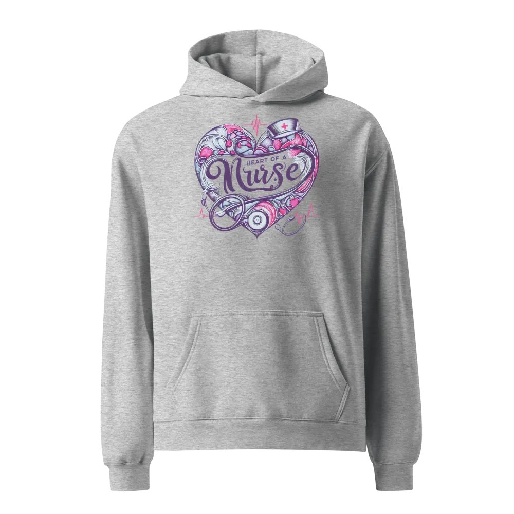 Nurse Heartbeat Oversized Hoodie product image (3)