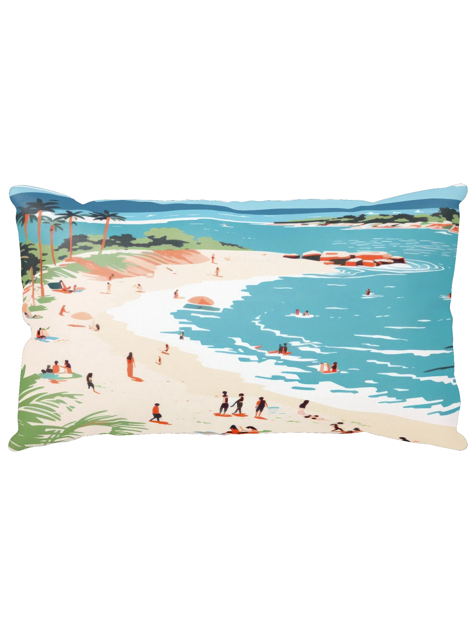 Coastal Getaway All-Over Print Basic Pillow product image (14)