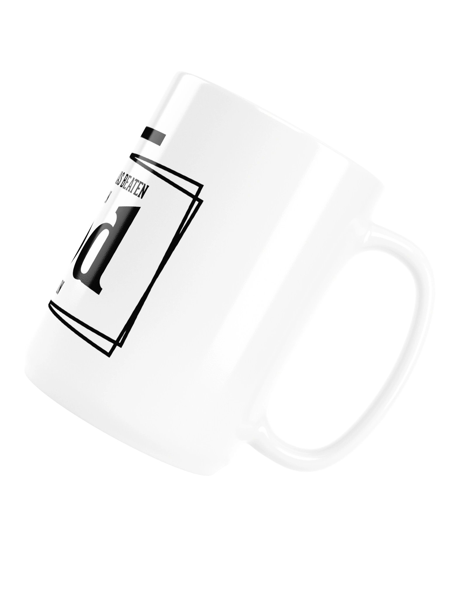 CBF - GOD STEPPED IN WHITE MUG product image (3)