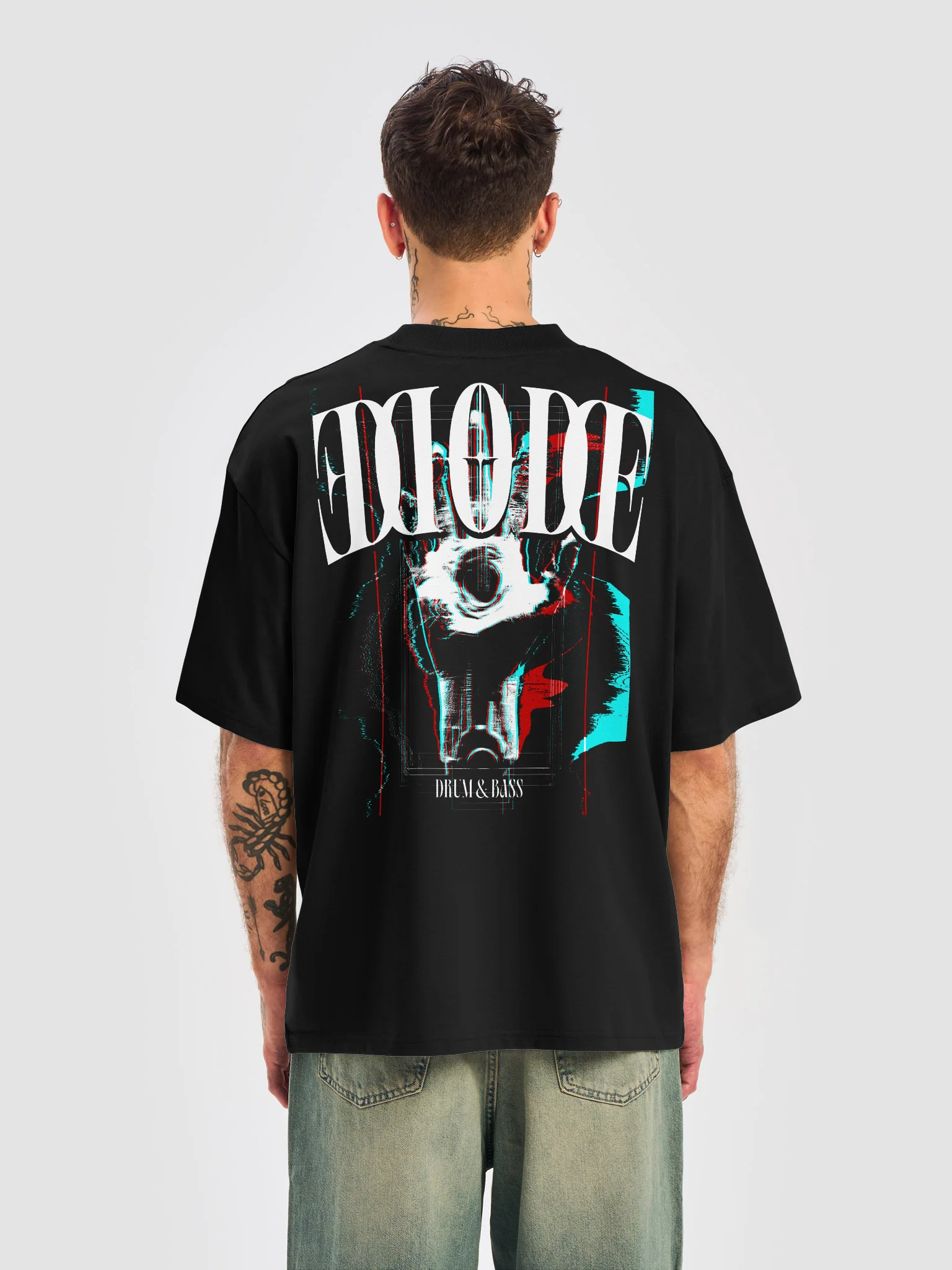 DIODE ON UR BACK Oversized Tee product image (6)