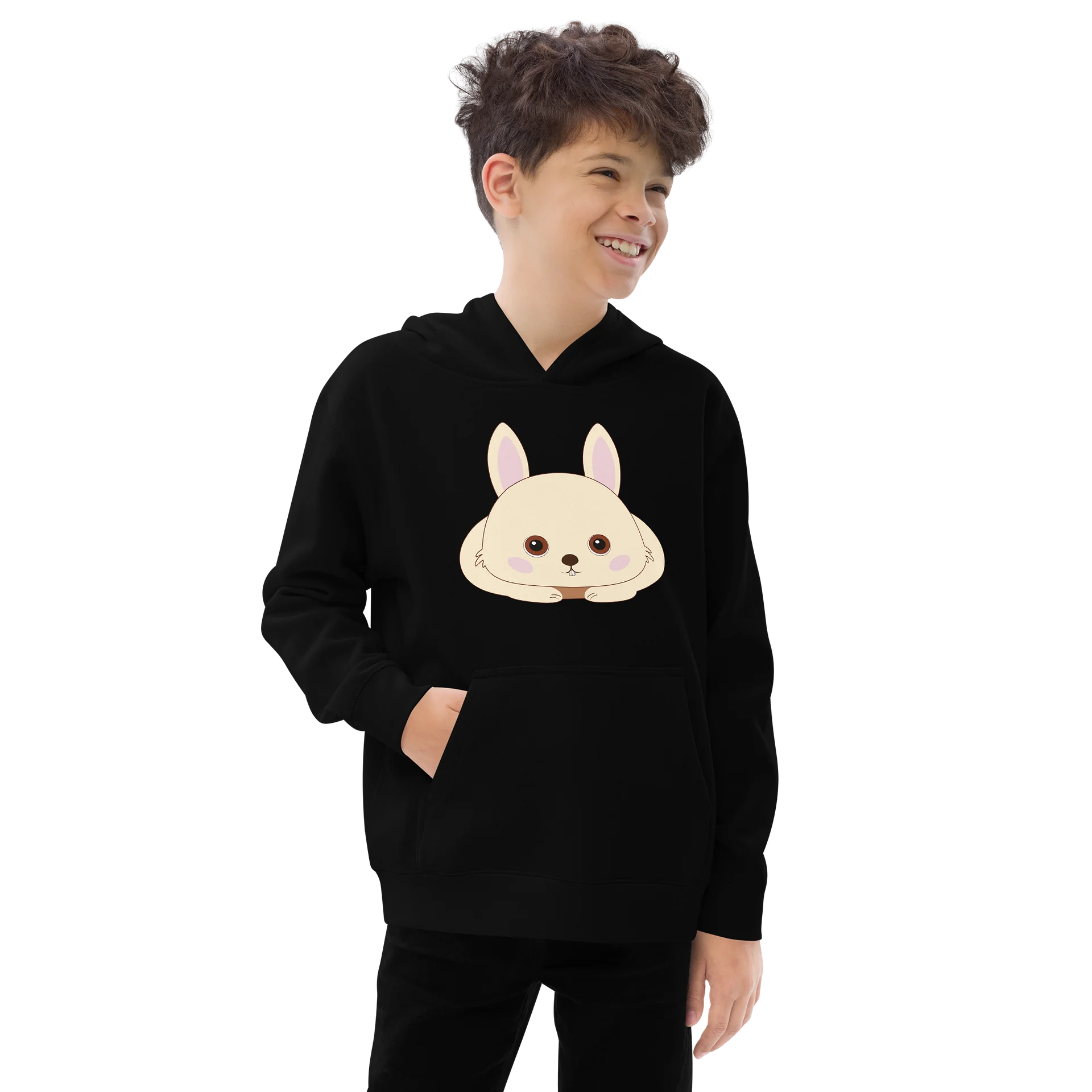 Woodland Animal Friends Bunny Youth Pullover product image (2)