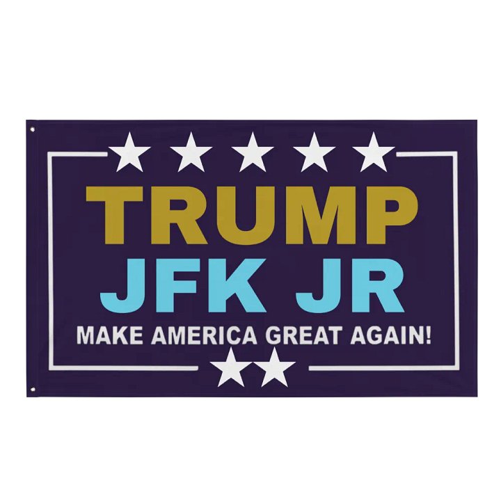 TRUMP JFK JR flag product image (1)