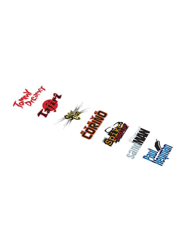 ECW Sticker Sheet 2 product image (1)