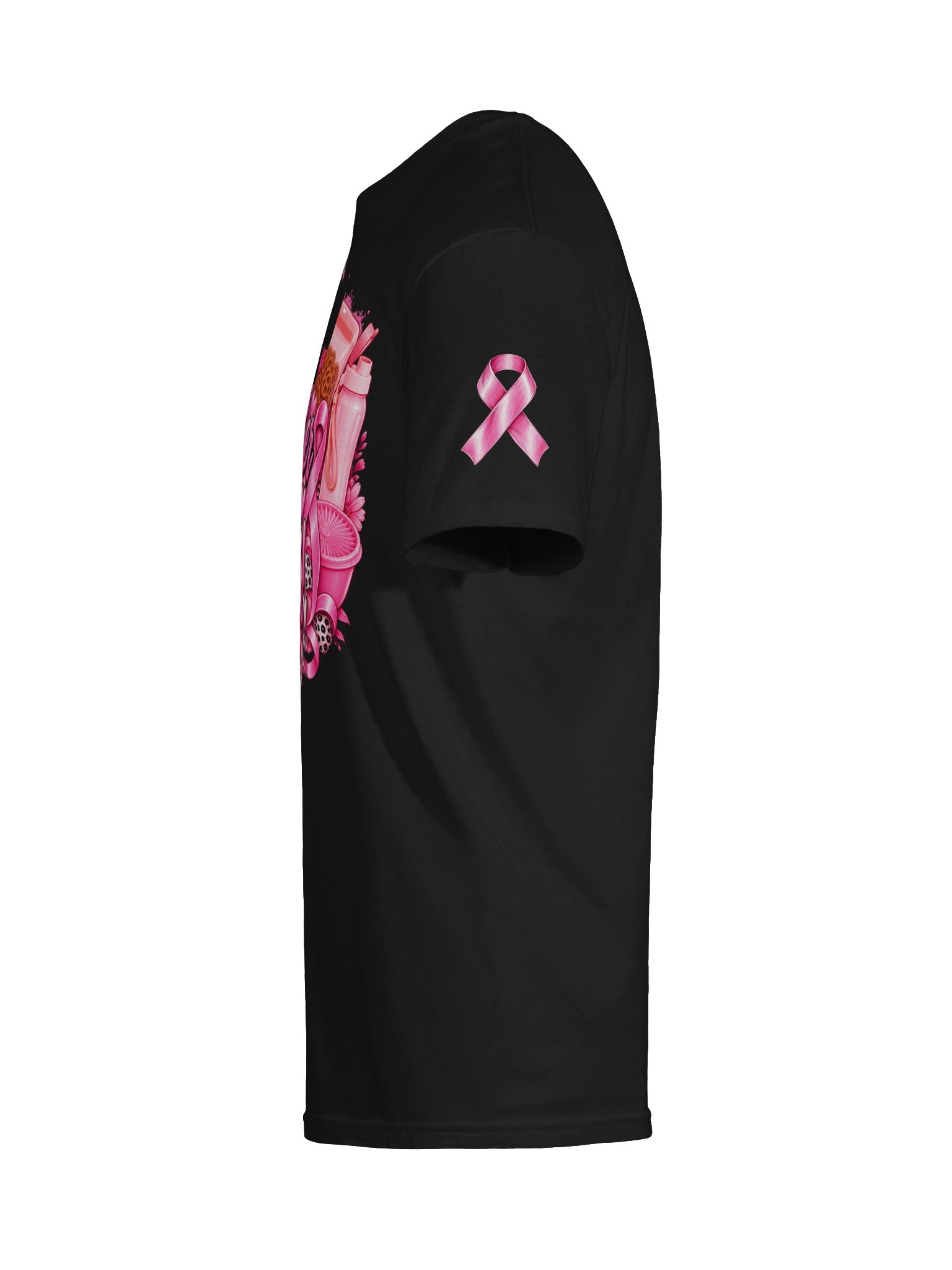 Breast Cancer Awareness Tupperware Tee (Includes left sleeve design) product image (66)