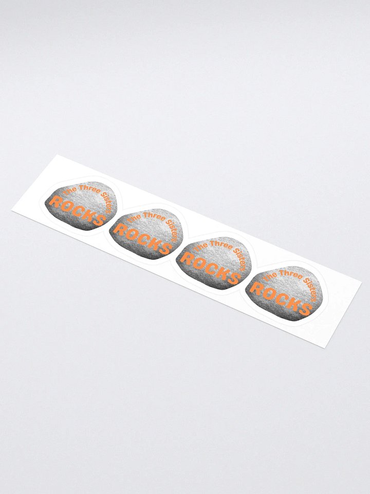 3 Sisters Rocks Kiss Cut Stickers (Set of 4) product image (1)
