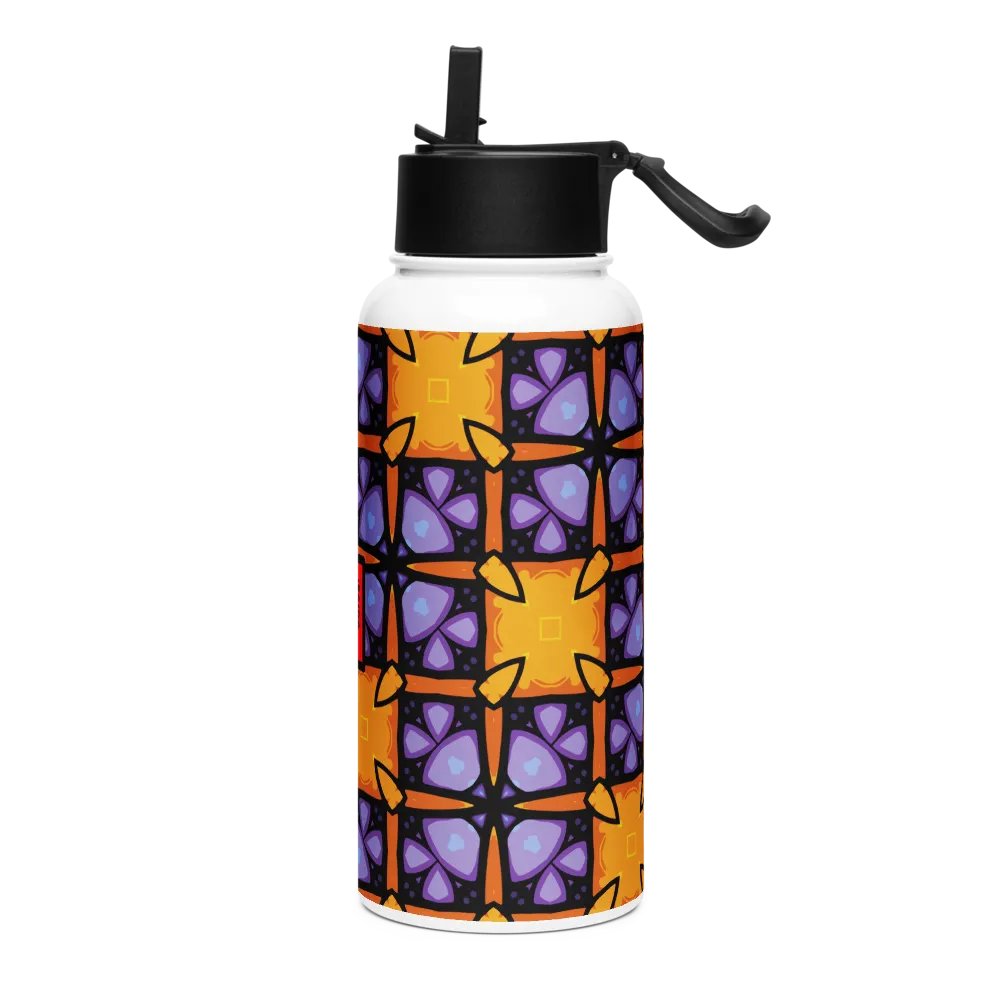 8T Sips Mosaic Stainless Steel Water Bottle product image (3)