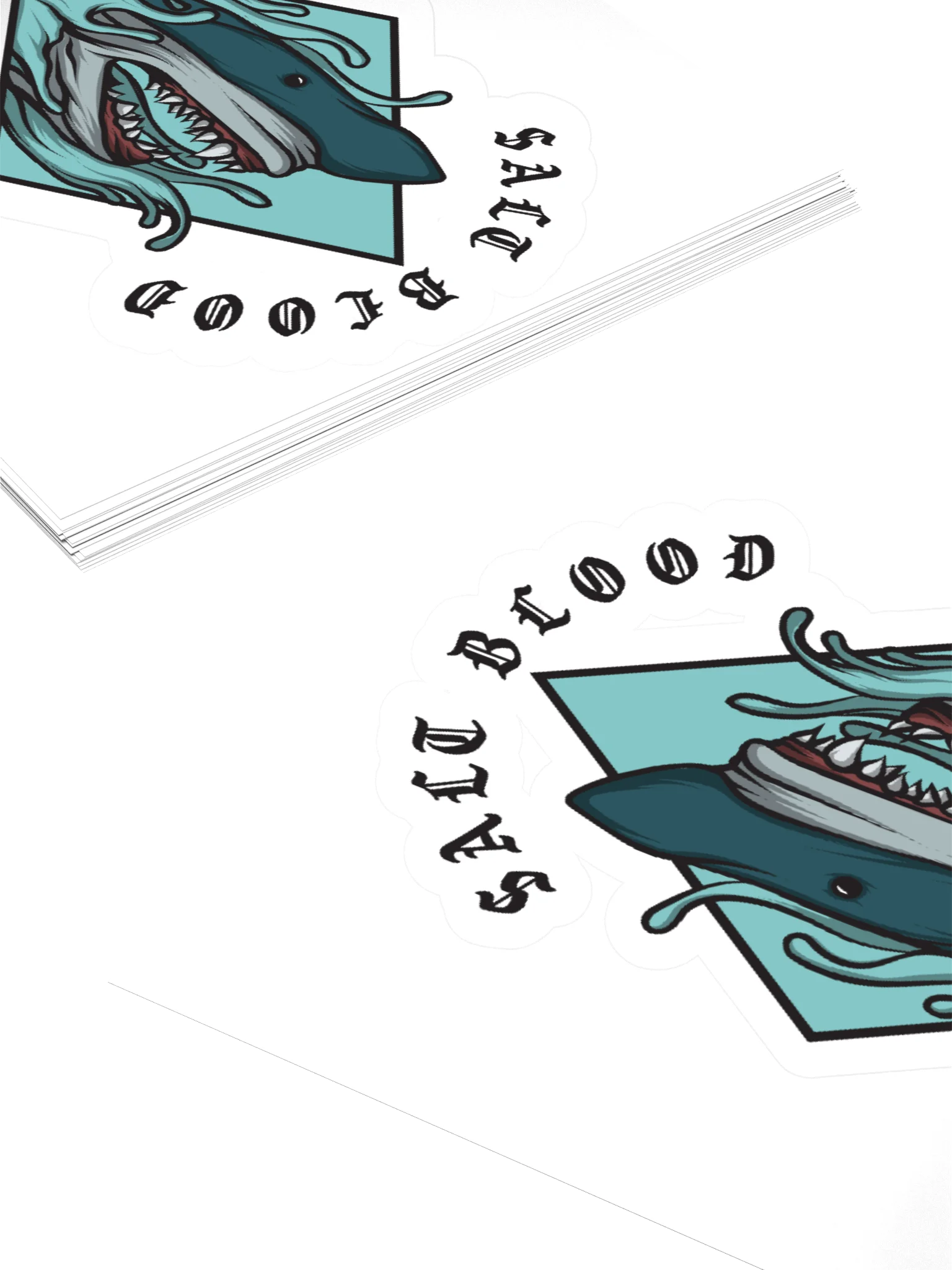 SALT BLOOD KISS CUT STICKERS product image (10)