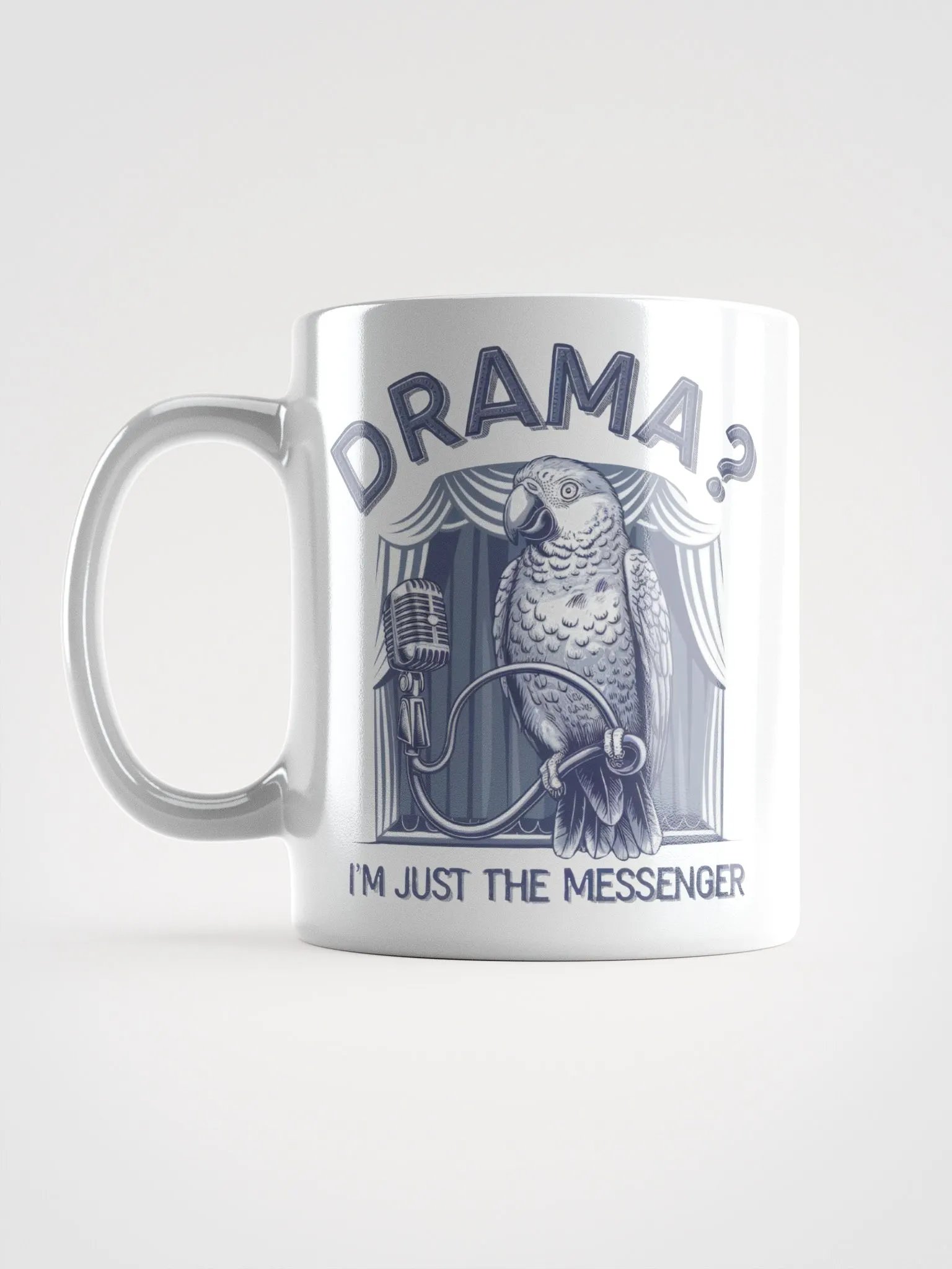 Drama Messenger Parrot Mug product image (18)