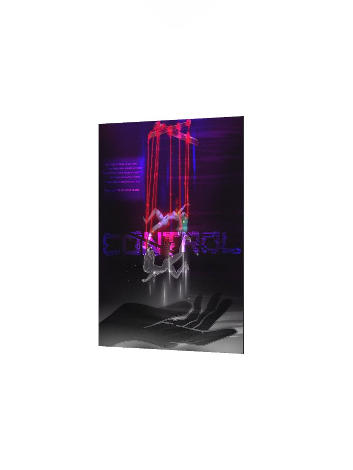 CONTROL (throwback poster) product image (6)