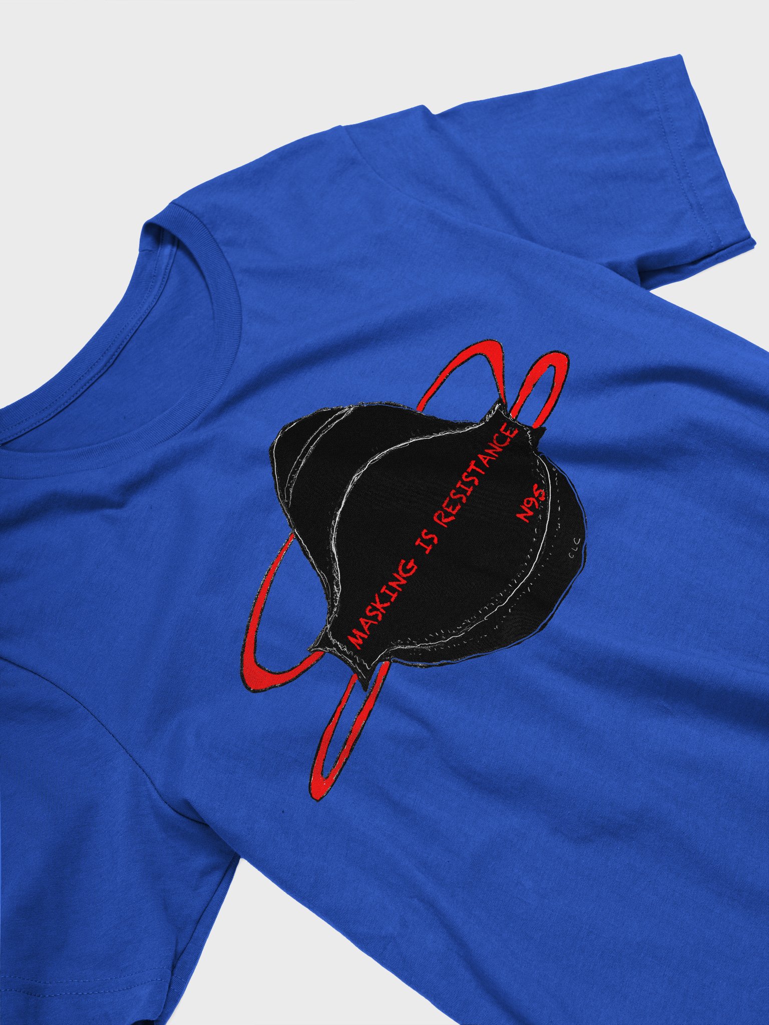MASKING IS RESISTANCE Tee product image (3)
