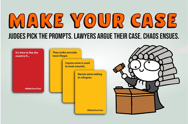 Make Your Case! Party Game for those who love to Argue product image (2)