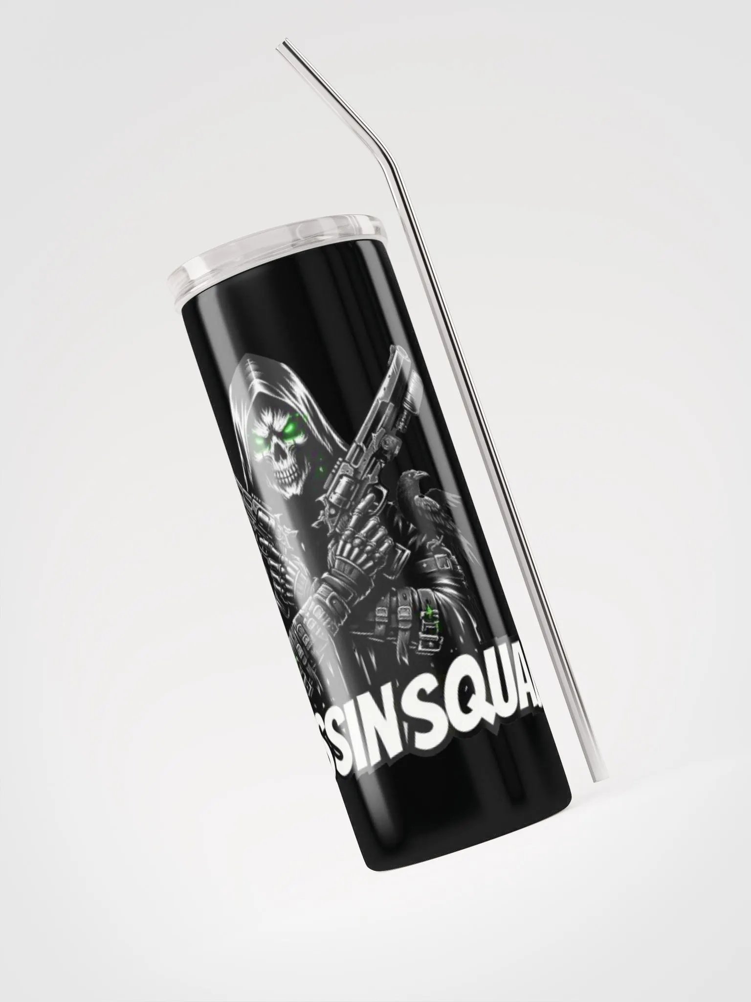 Asassin Squad Tumblr with Straw product image (3)